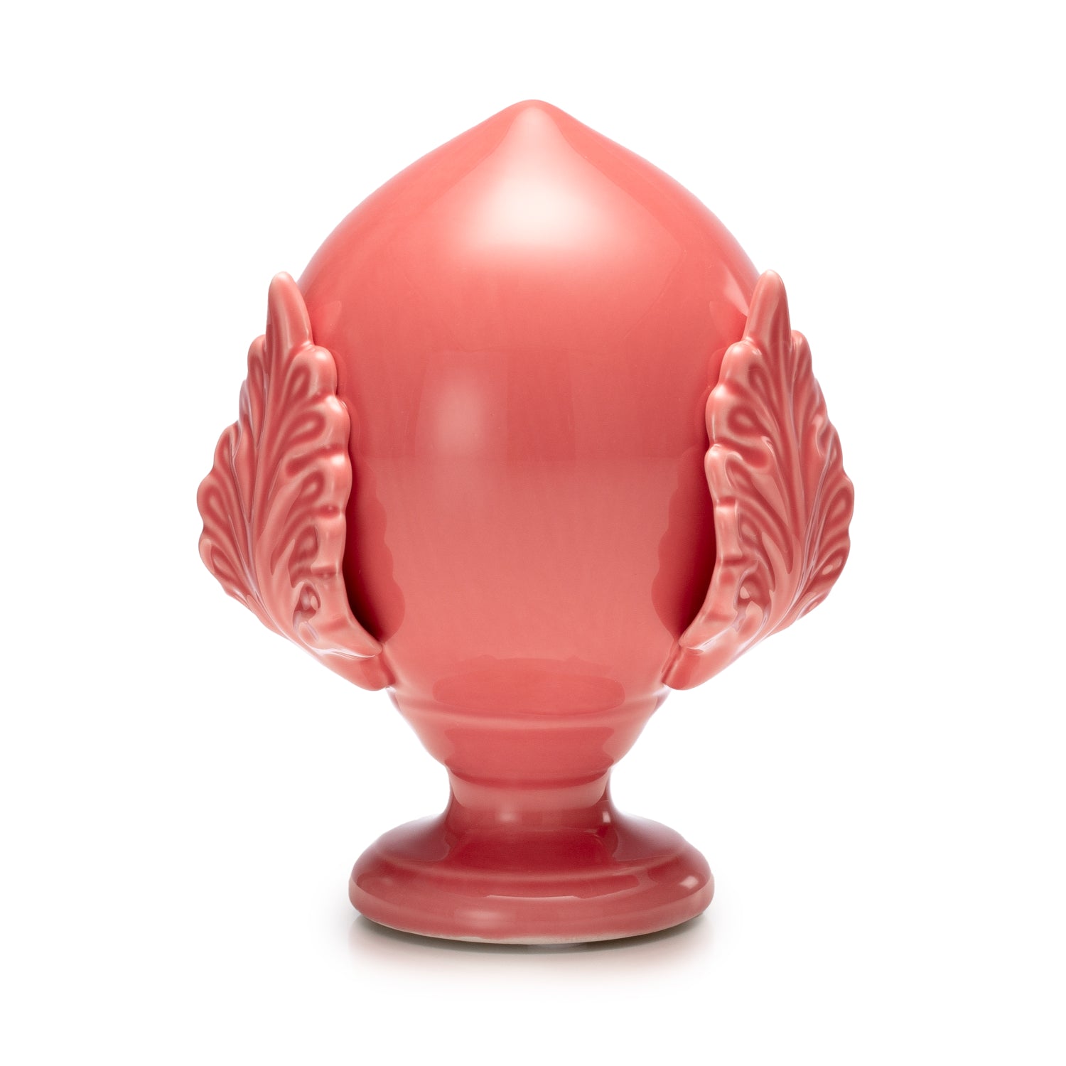 PALAIS ROYAL Pumo Pomo Pugliese Decorazione 20cm Rosa Ceramica