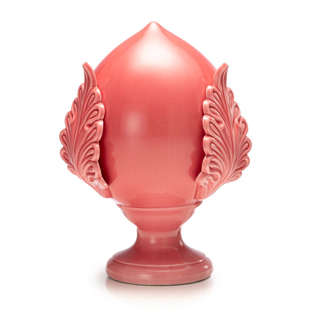 PALAIS ROYAL Pumo Pugliese Pomo Decoration 30cm Pink Ceramic