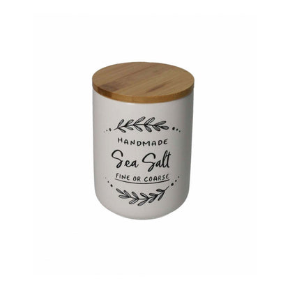 BRANDANI - Barattolo Salt New Bone China Sale Tappo Bamboo 52299