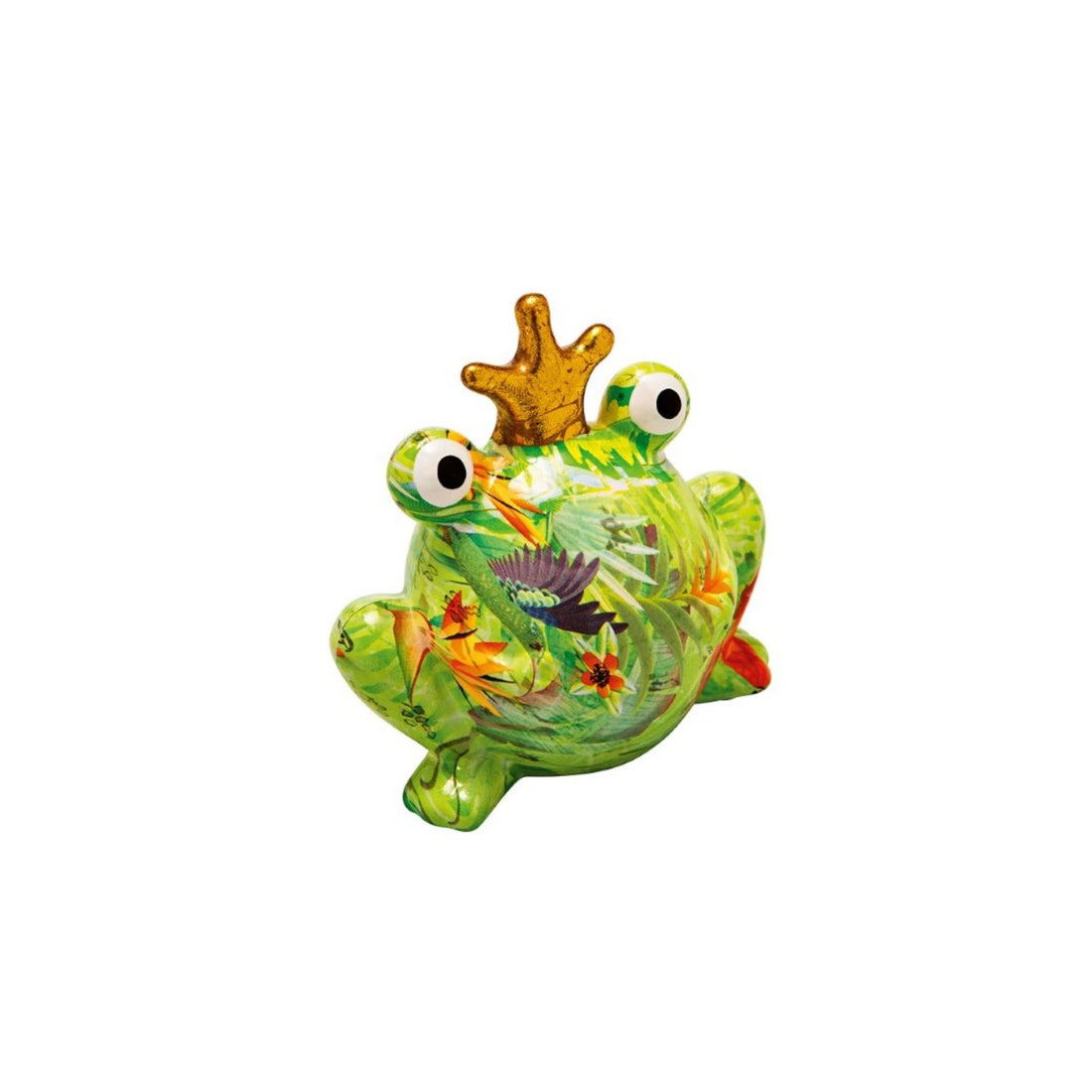 BRANDANI - Multicolored Dolomite Lucky Frog Money Box 53474