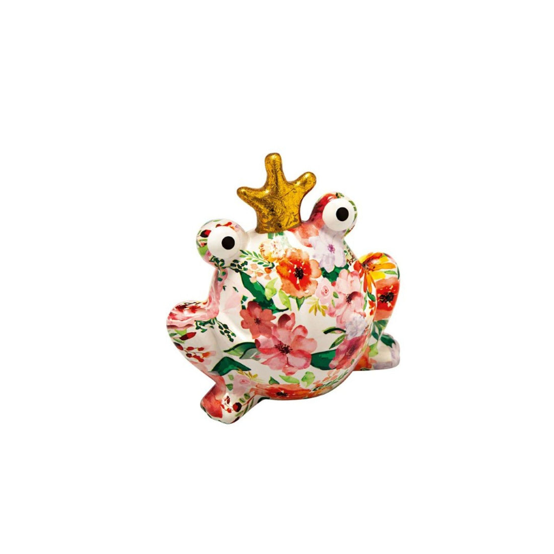 BRANDANI - Multicolored Dolomite Lucky Frog Money Box 53474