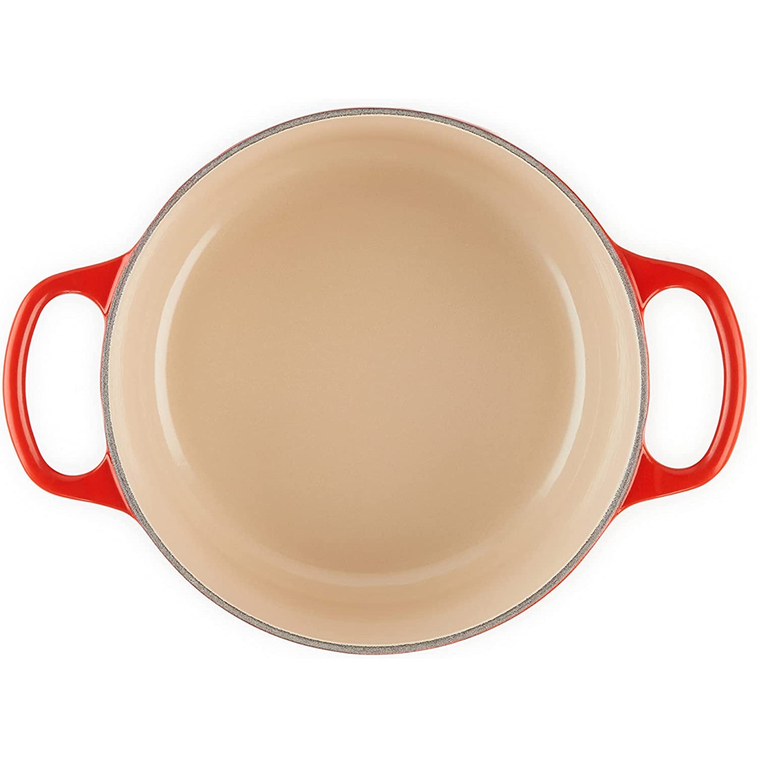 LE CREUSET Cocotte Rotonda Evolution 24cm Ciliegia Ghisa Vetrificata