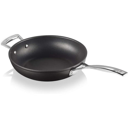 LE CREUSET High Non-Stick Frying Pan with Long Handle 26cm Aluminium