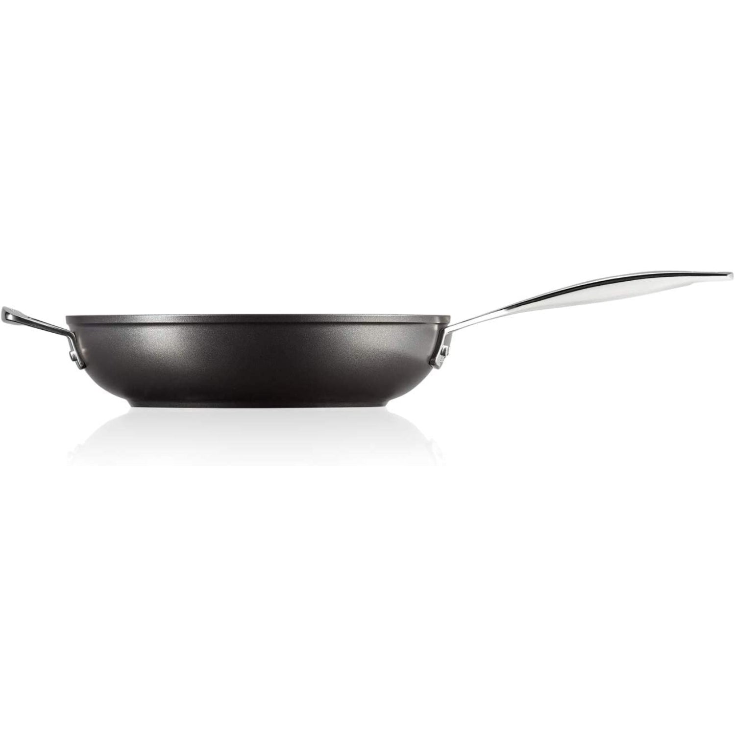 LE CREUSET High Non-Stick Frying Pan with Long Handle 26cm Aluminium