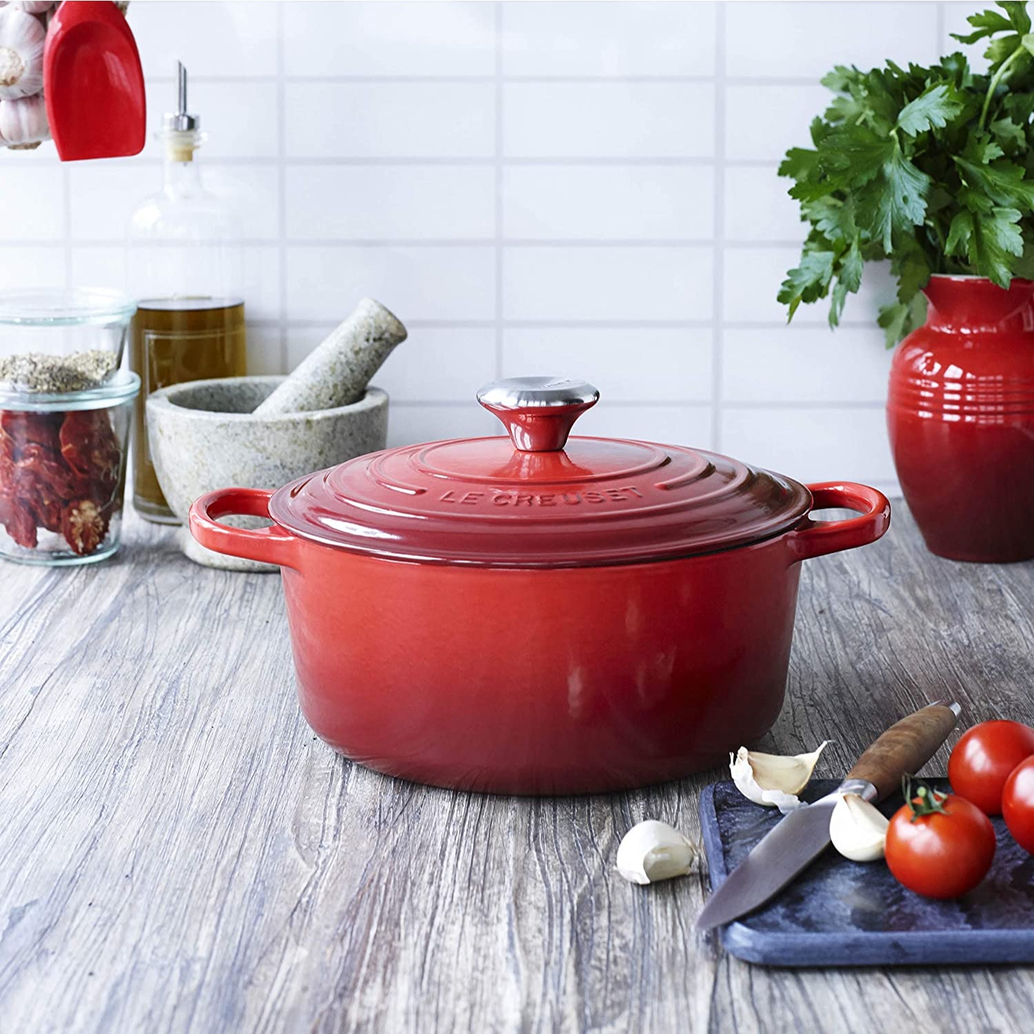 Cocotte Rotonda Evolution 20 Le Creuset Casseruola Rotonda - Milia