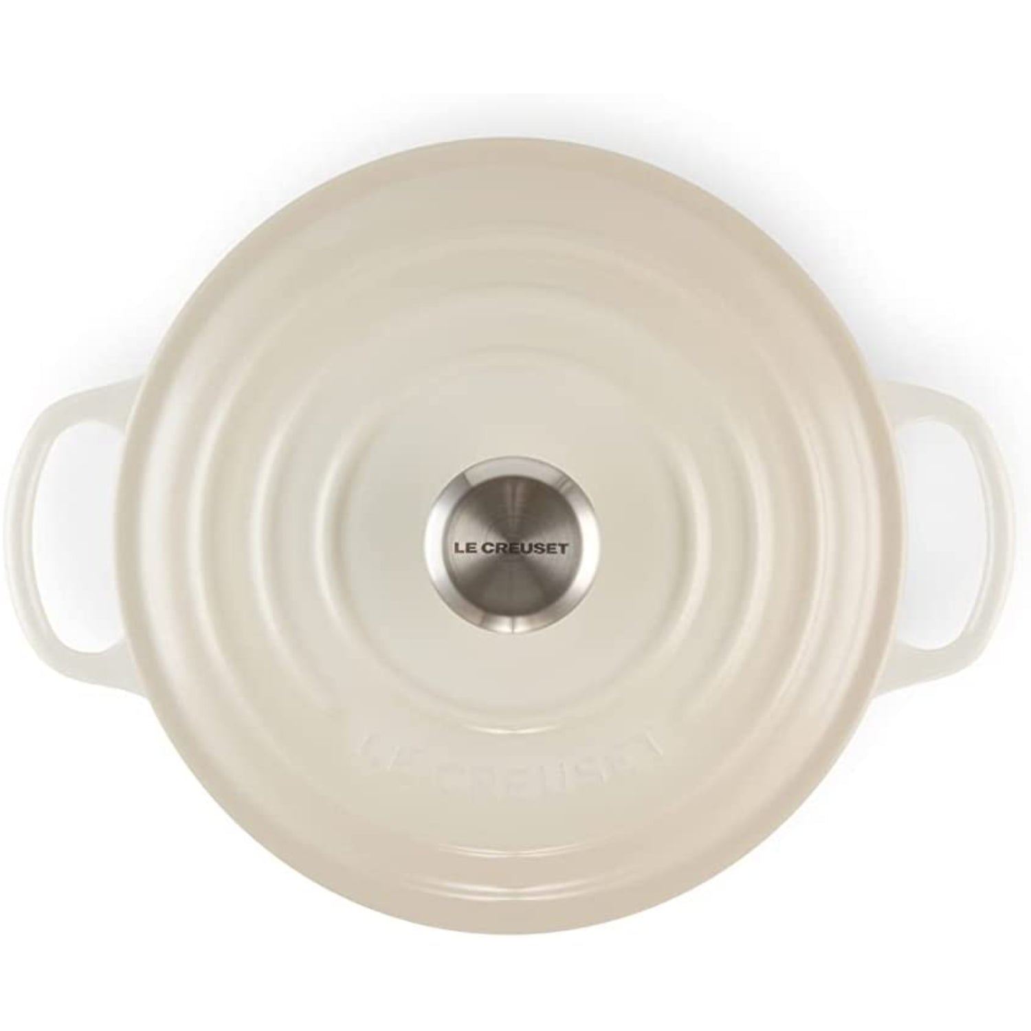 LE CREUSET Cocotte Rotonda Evolution 20cm Meringa Ghisa Vetrificata