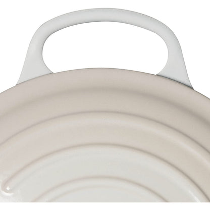 LE CREUSET Cocotte Rotonda Evolution 24cm Meringa Ghisa Vetrificata