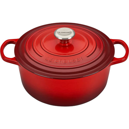 LE CREUSET Cocotte Round Evolution 26cm Cherry Glazed Cast Iron