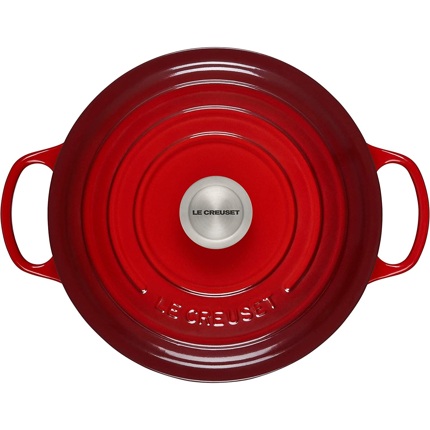 LE CREUSET Cocotte Round Evolution 26cm Cherry Glazed Cast Iron