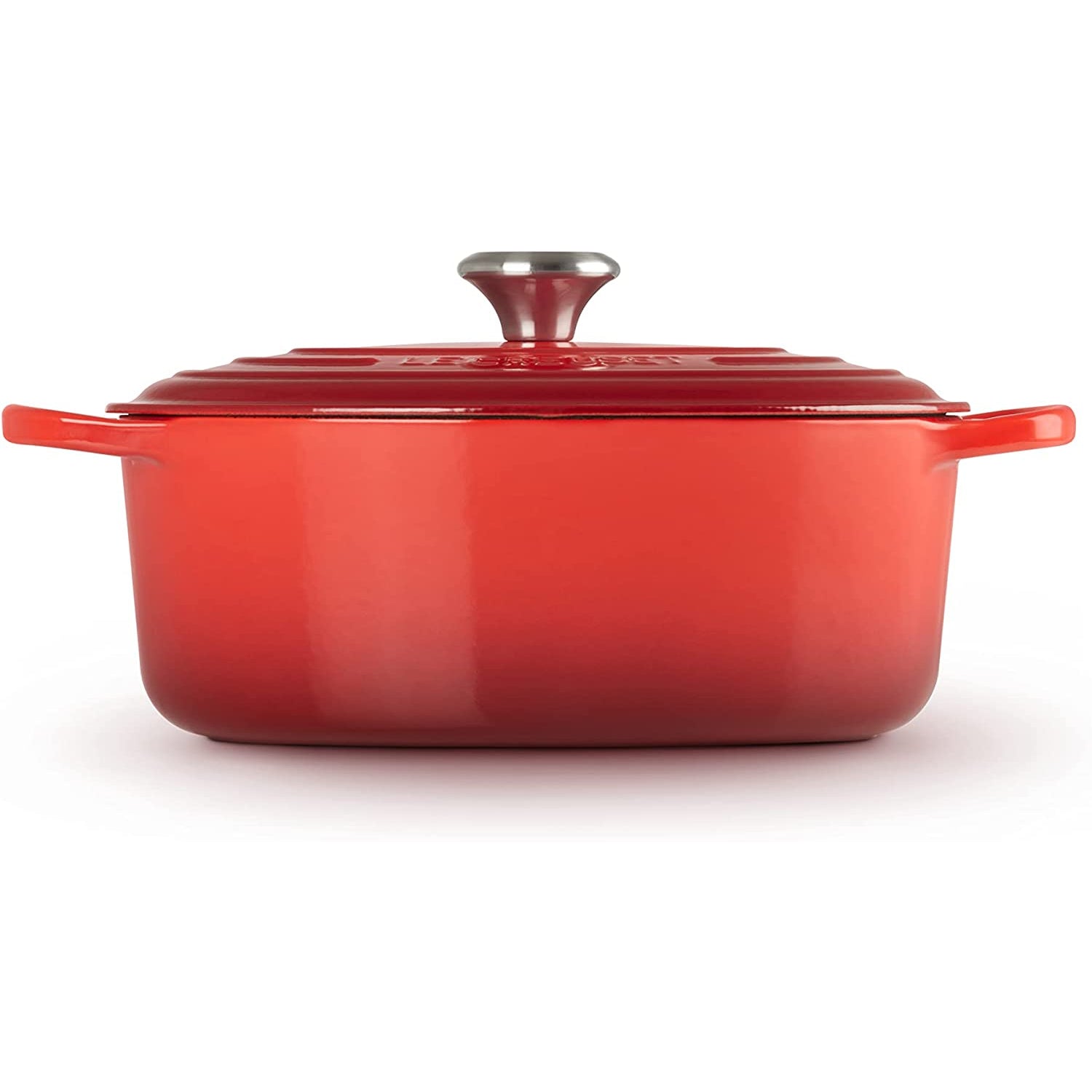 LE CREUSET Cocotte Ovale Evolution 29cm Ciliegia Ghisa Vetrificata