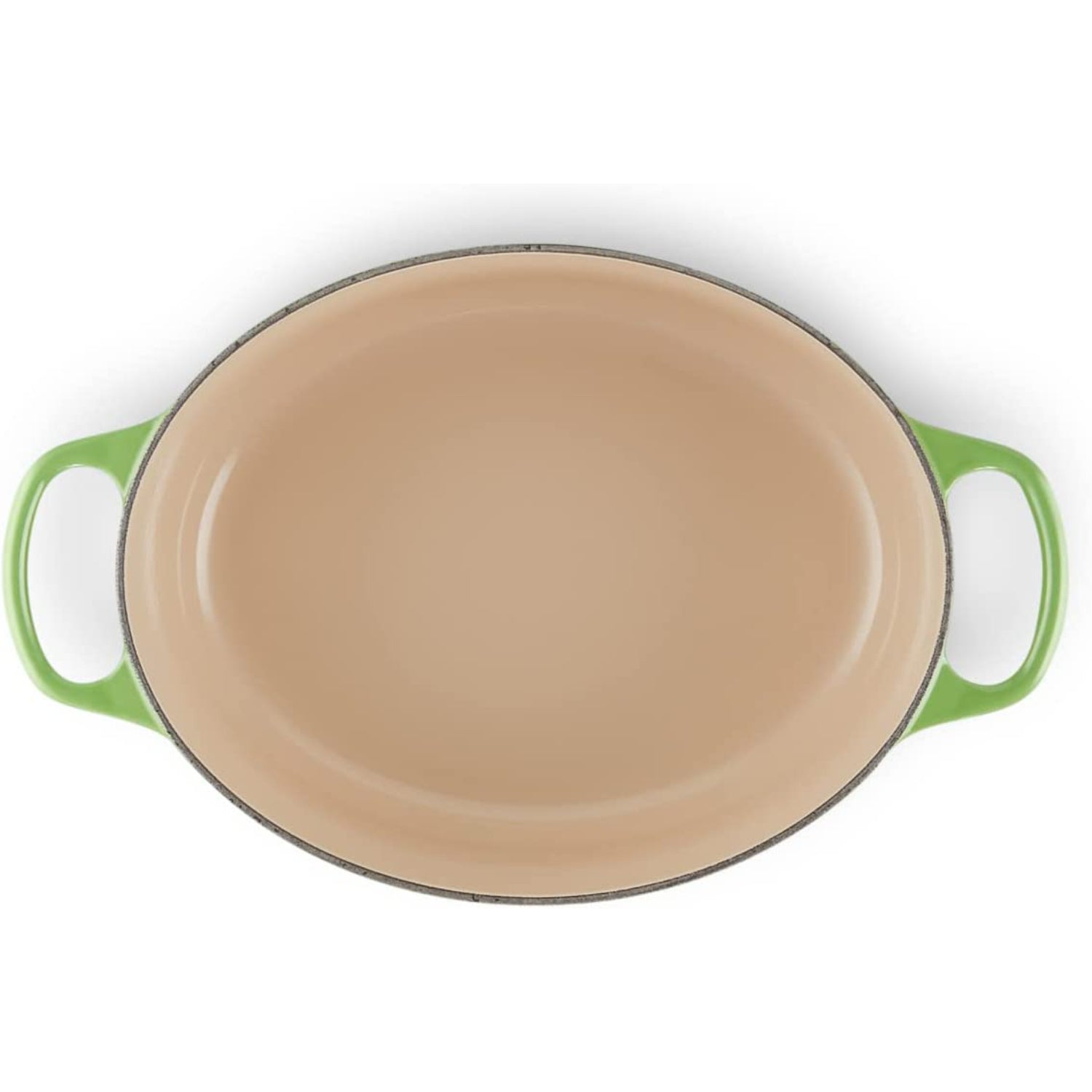 LE CREUSET Cocotte Ovale Evolution 29cm Verde Bamboo Ghisa Vetrificata