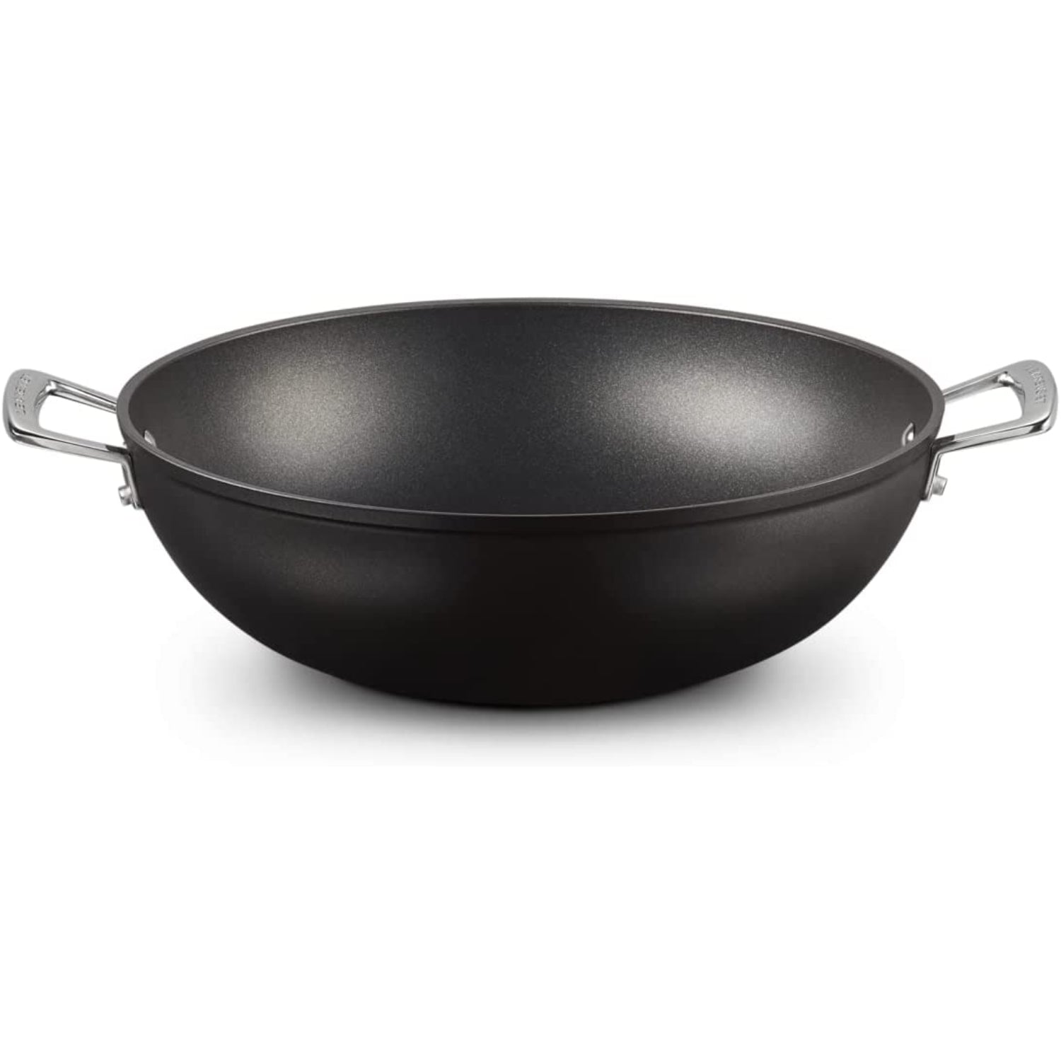 LE CREUSET Padella Antiaderente Wok Due Manici 32cm Alluminio