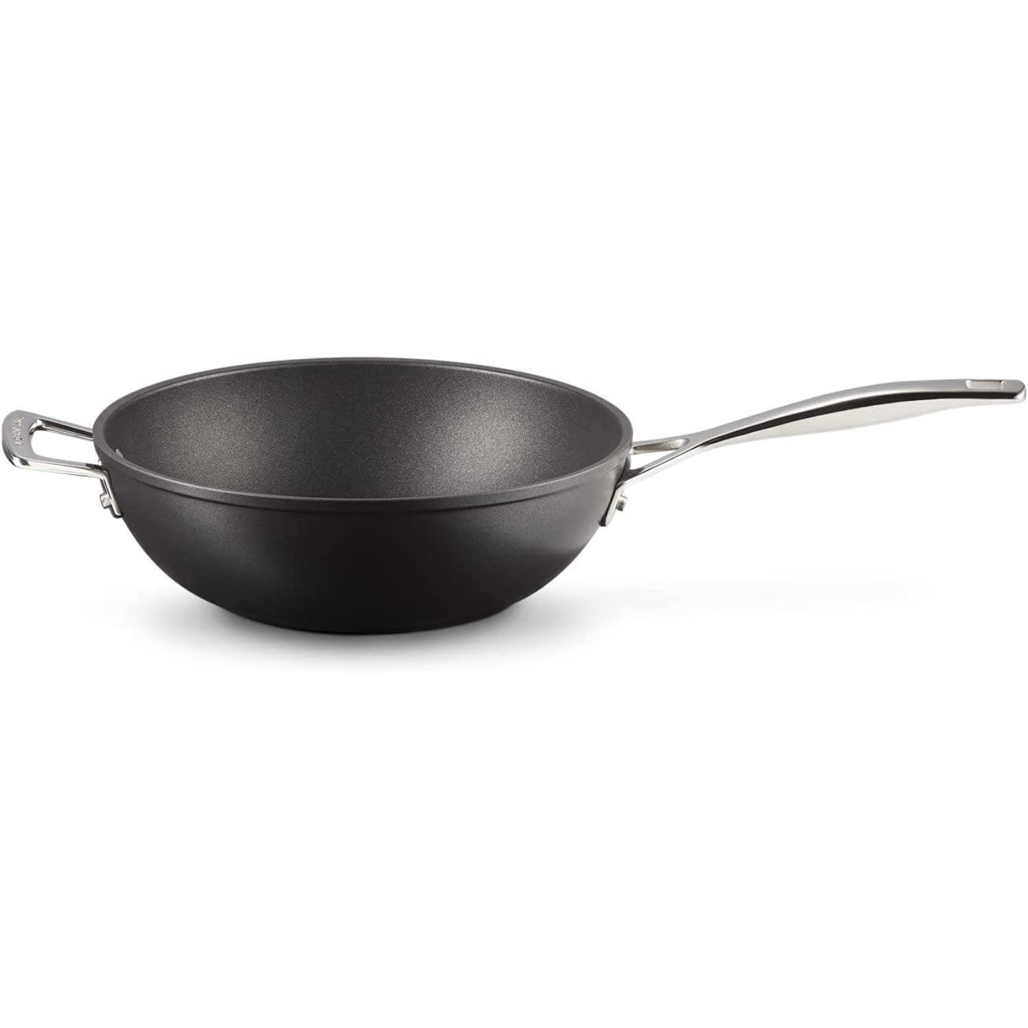 LE CREUSET Padella Antiaderente Wok Manico Lungo 26cm Alluminio