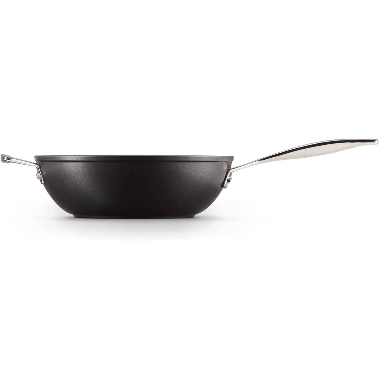 LE CREUSET Padella Antiaderente Wok Manico Lungo 26cm Alluminio