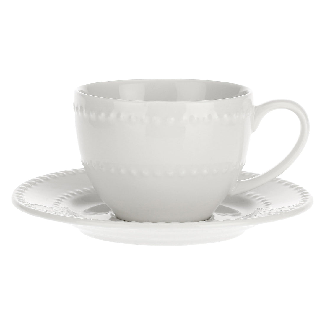 LA PORCELLANA BIANCA Collina Espresso Coffee Cup with Saucer Set 6 Pieces 100ml