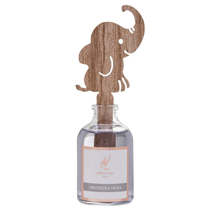 HYPNO CASA Diffuser with Sticks Elephant Shape 50ml Black Orchid