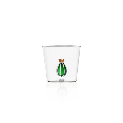 ICHENDORF Desert Plants Cactus Set 6 Pezzi Tumbler Bicchieri 8,5cm 350ml Vetro Borosilicato