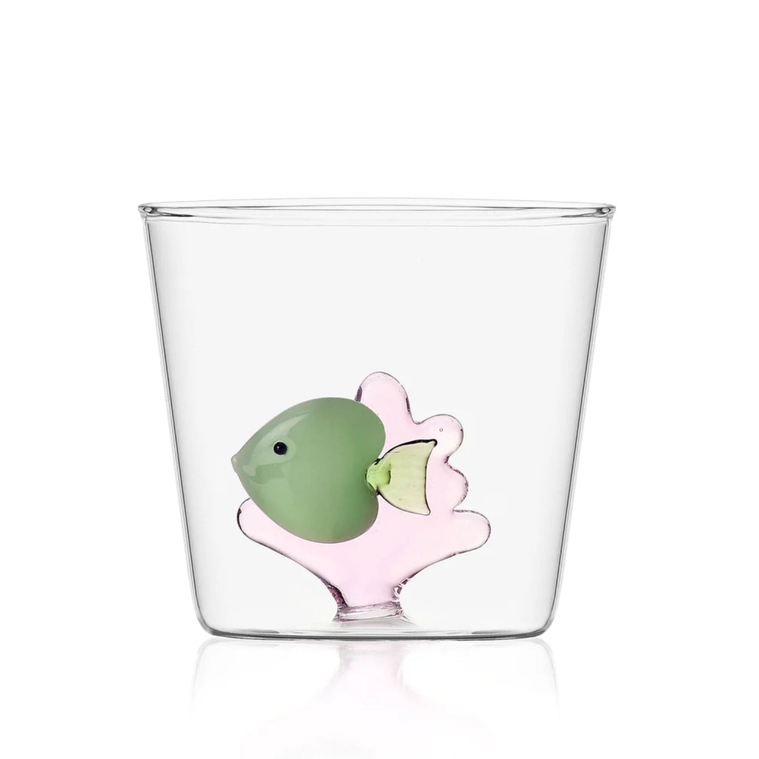 ICHENDORF Marine Garden Pesci Set 6 Pezzi Tumbler Bicchieri 8,5cm 350ml Vetro Borosilicato