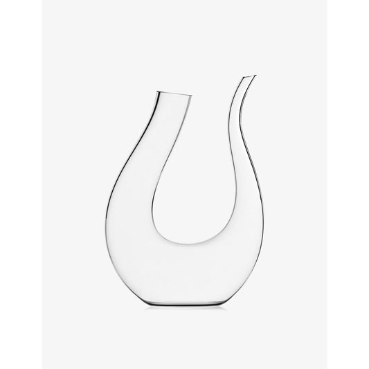 Decanter vino da 1,5 litri in vetro soffiato a bocca