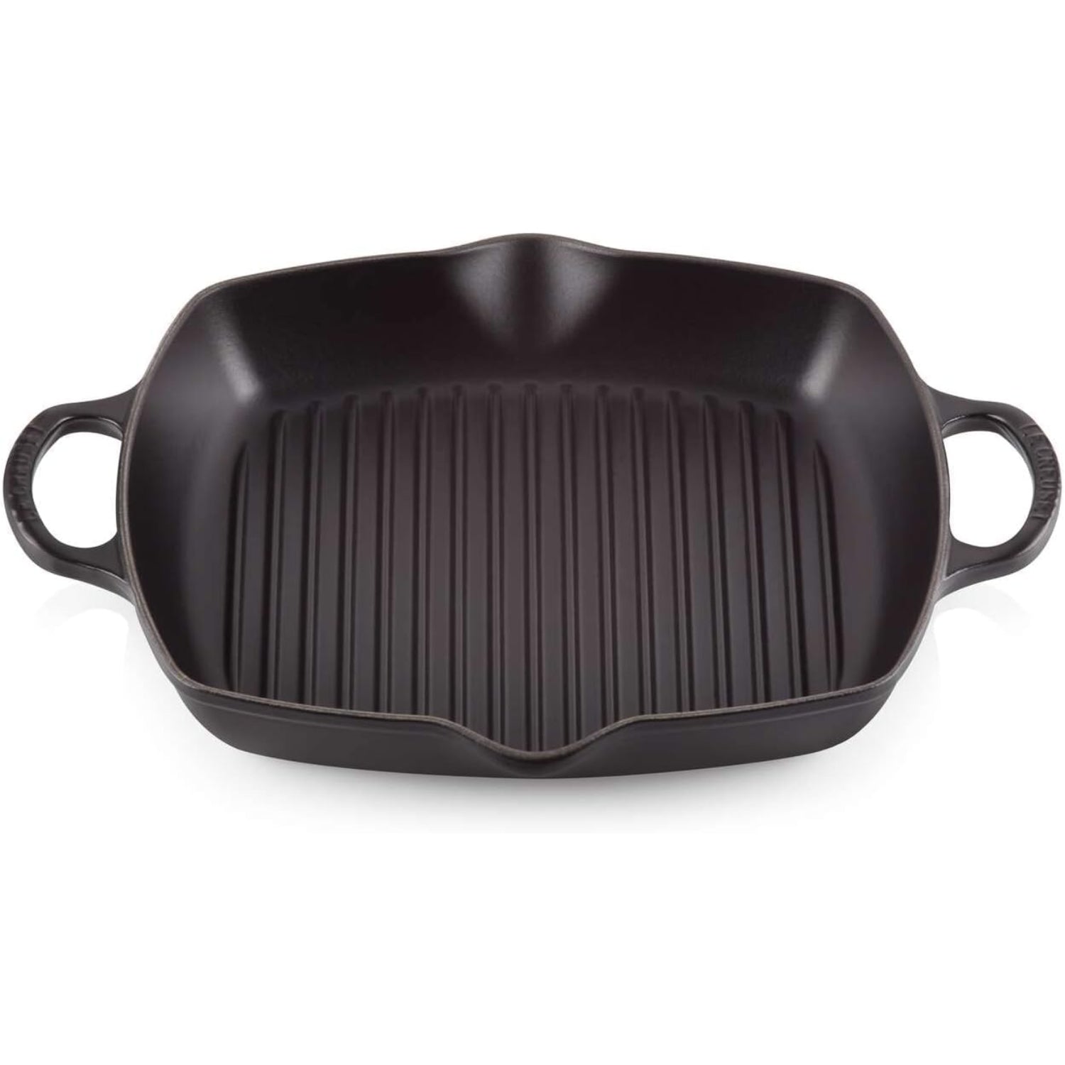 LE CREUSET Deep Square Grill Evolution 30cm Black Vitrified Cast Iron