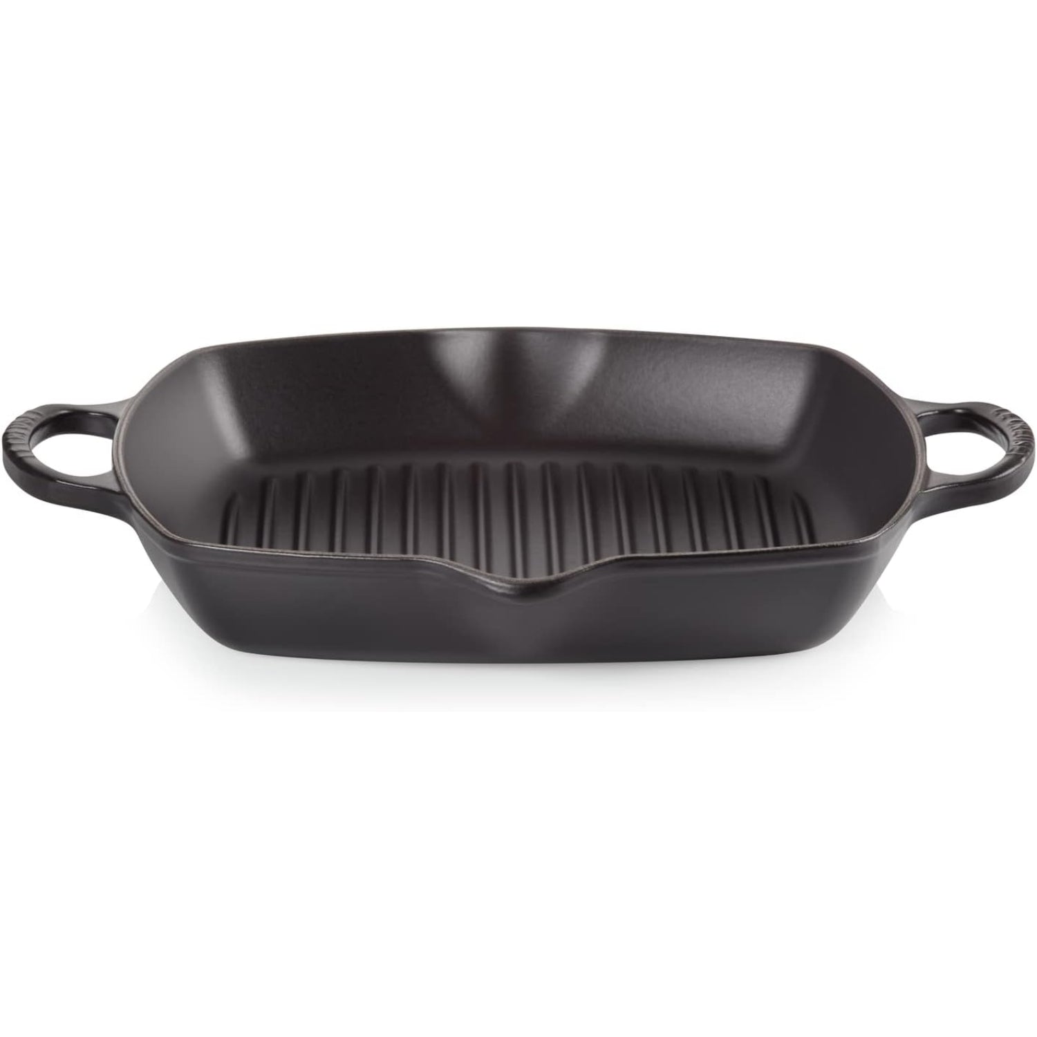 LE CREUSET Deep Square Grill Evolution 30cm Black Vitrified Cast Iron