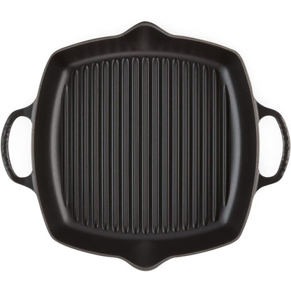 LE CREUSET Deep Square Grill Evolution 30cm Black Vitrified Cast Iron