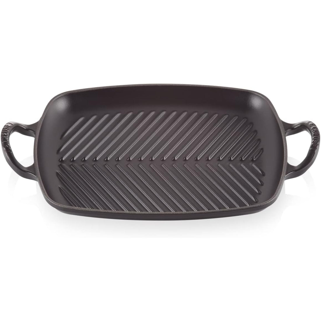 LE CREUSET Grill Evolution Rectangular Grill 30x27cm Black Vitrified Cast Iron