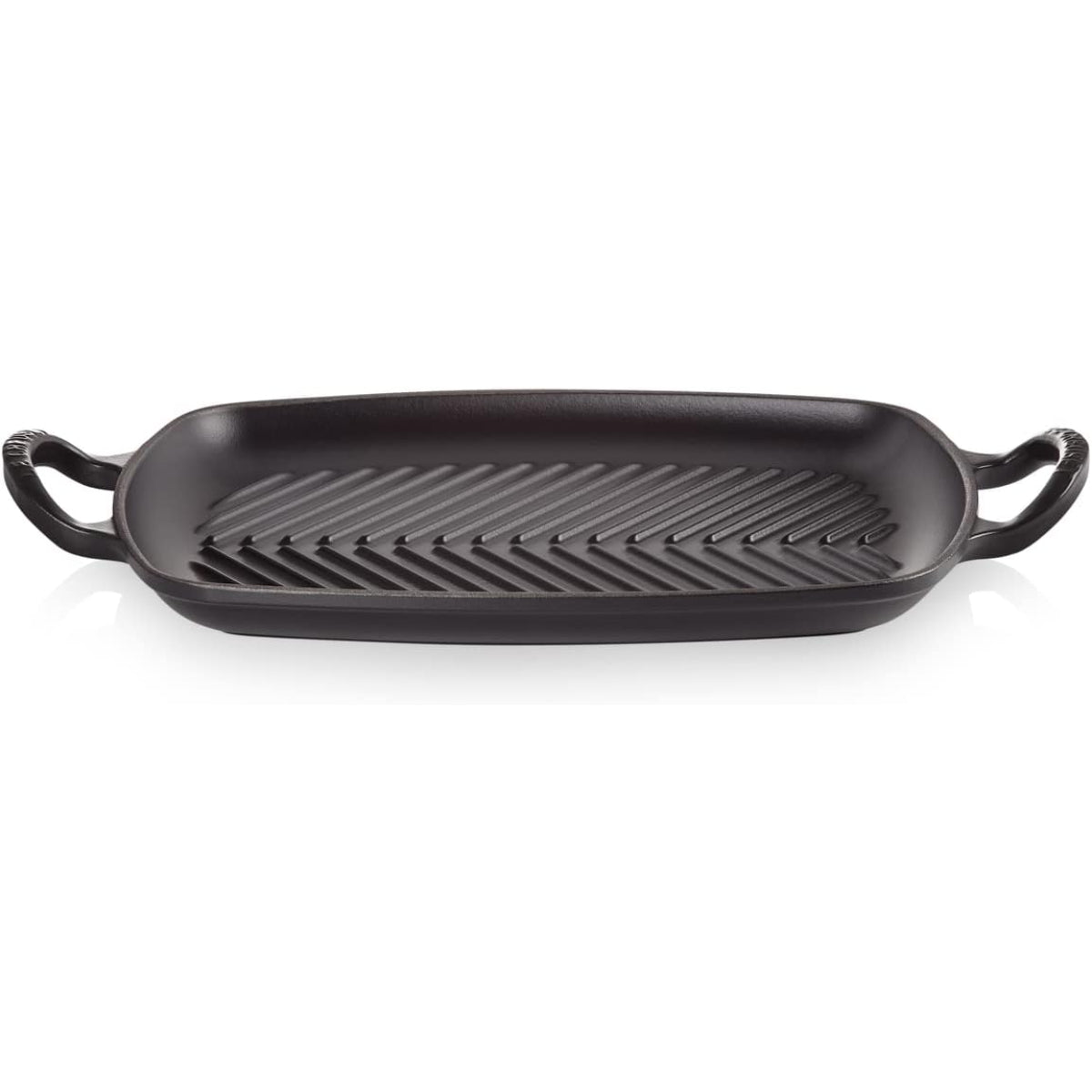 LE CREUSET Grill Evolution Rectangular Grill 30x27cm Black Vitrified Cast Iron