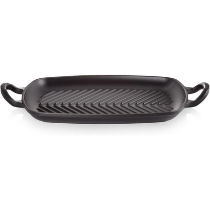 LE CREUSET Grill Evolution Rectangular Grill 30x27cm Black Vitrified Cast Iron