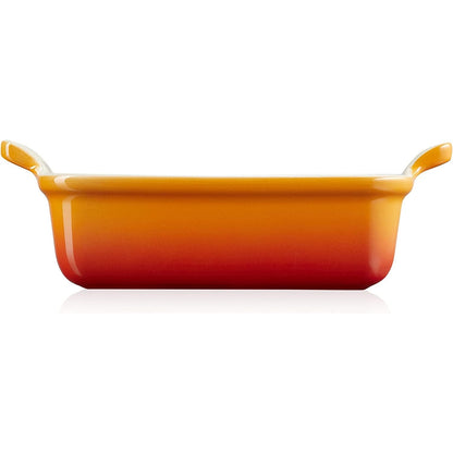 LE CREUSET Pirofila Rettangolare Tradition 19x13cm Gres Vetrificato Arancio