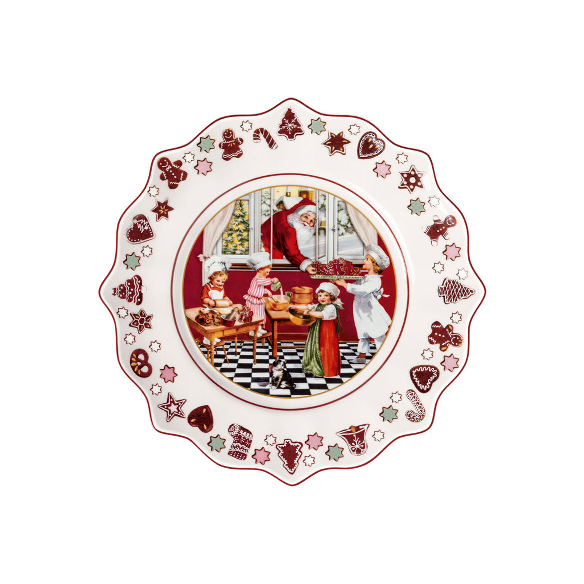 VILLEROY &amp; BOCH Annual Christmas Edition 2023 Piatto 23,5cm Porcellana Tavola di Natale