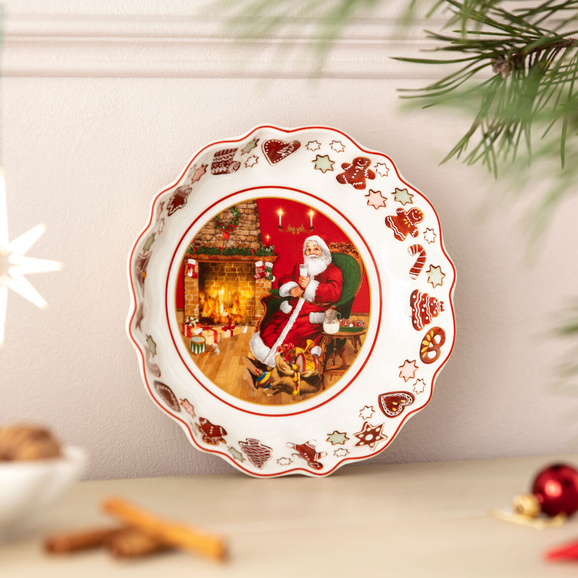 VILLEROY &amp;amp; BOCH Annual Christmas Edition 2023 Bowl Cup 16.5cm Porcelain Christmas Table