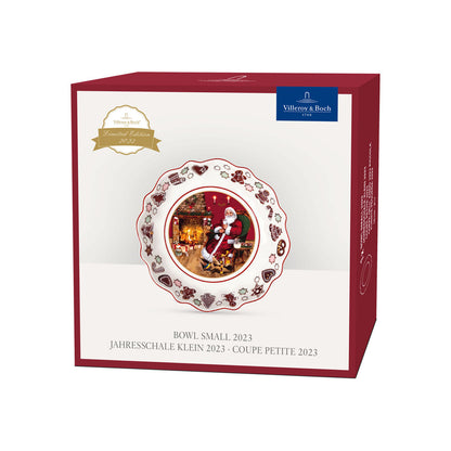 VILLEROY &amp;amp; BOCH Annual Christmas Edition 2023 Bowl Cup 16.5cm Porcelain Christmas Table