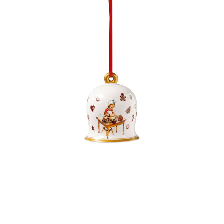 VILLEROY & BOCH Annual Christmas Edition 2023 Campana Campanella 7cm Porcellana