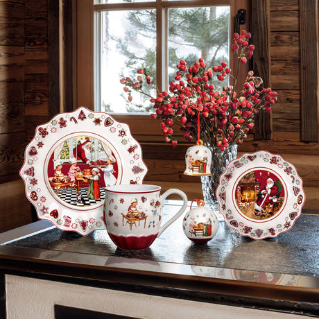 VILLEROY & BOCH Annual Christmas Edition 2023 Campana Campanella 7cm Porcellana