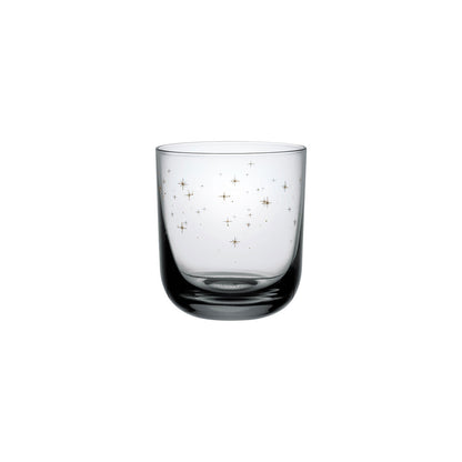 VILLEROY &amp;amp; BOCH Winter Glow Water Glass Set 2 Pieces 200ml Crystal Christmas Table