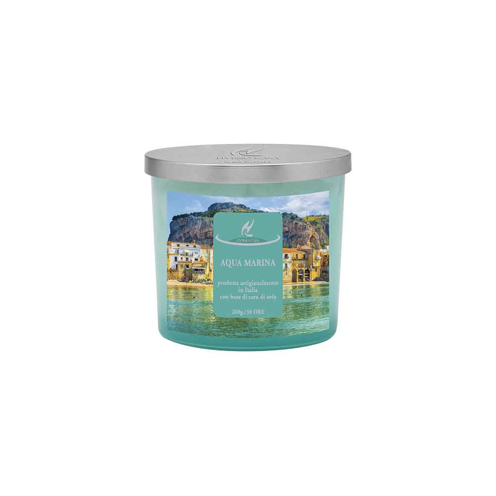 HYPNO CASA CHIC Candela Profumata 200gr Acqua Marina