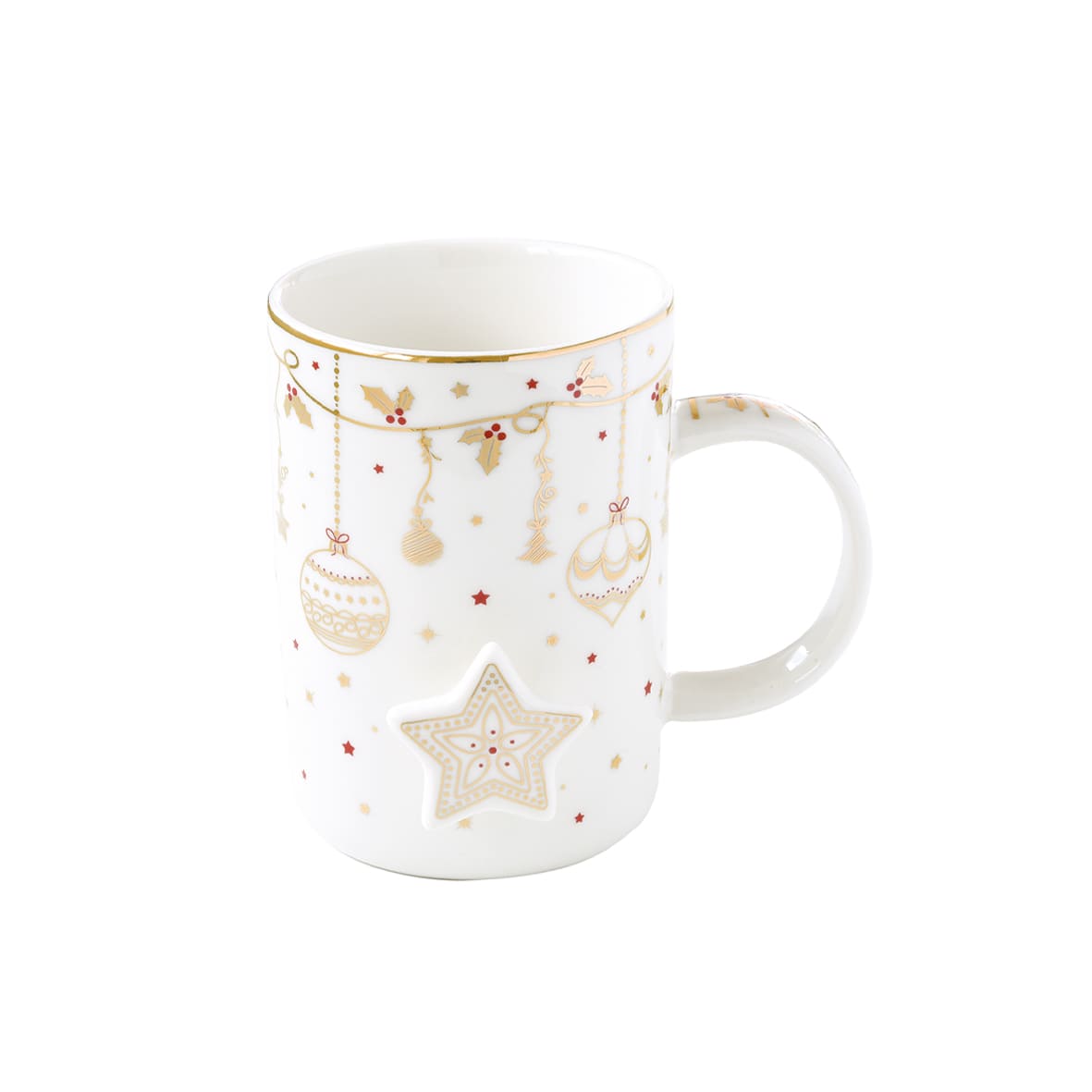 EASY LIFE Christmas Lights MUG Mug 370ml Porcelain Christmas Table