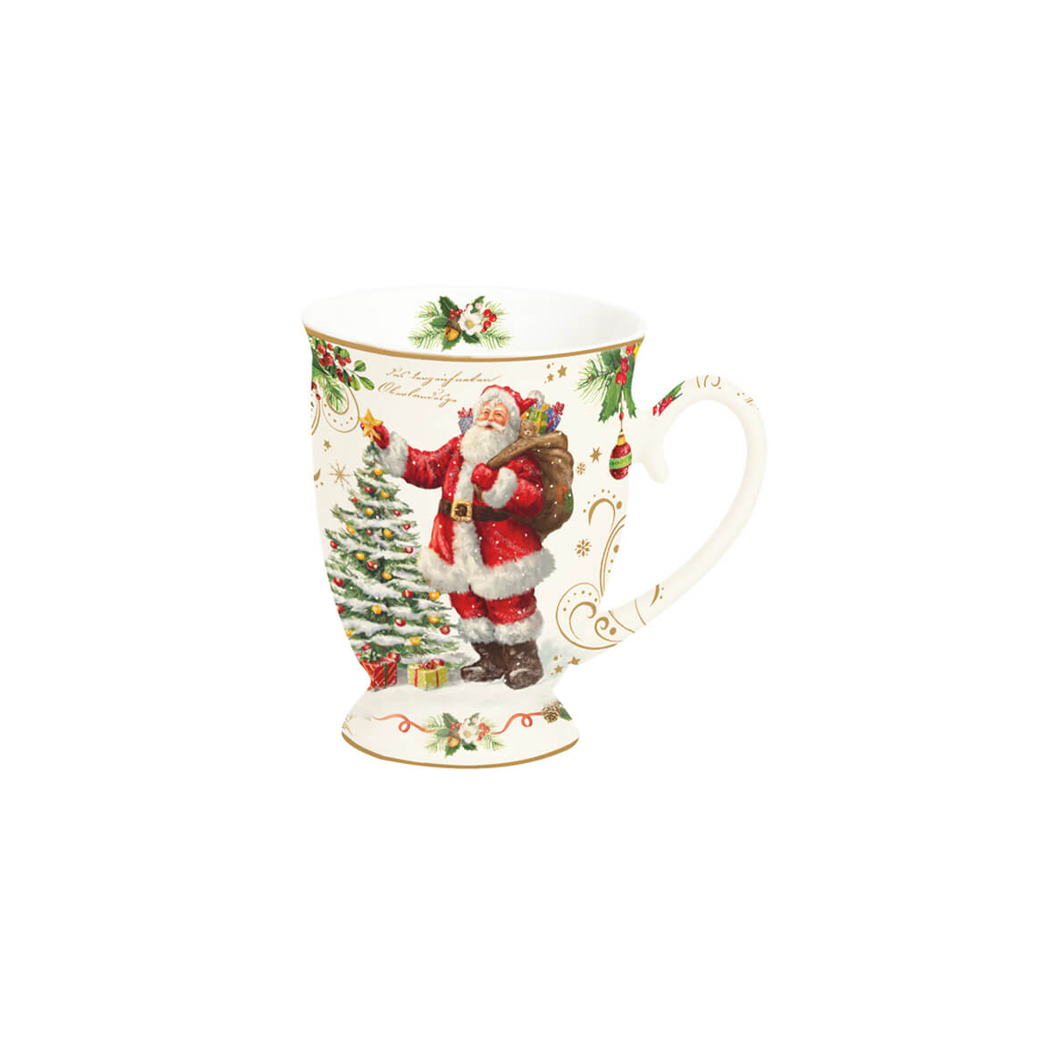 EASY LIFE Magic Christmas Tazza Caffè MUG 250ml Porcellana Tavola di Natale