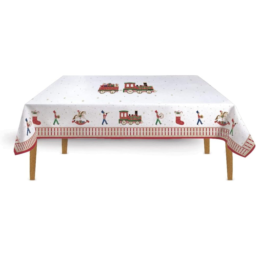 EASY LIFE Polar Express Rectangular Tablecloth 250x145cm Christmas Table