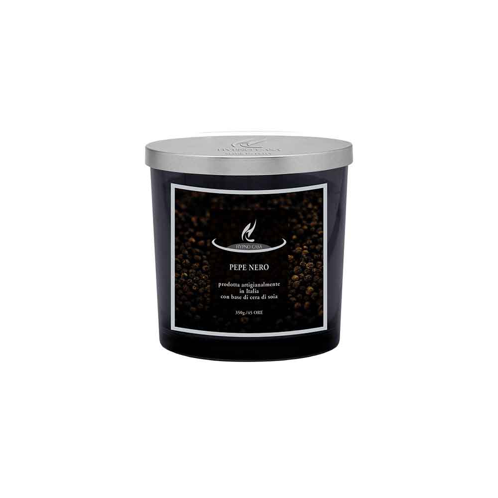 HYPNO CASA CHIC Candela Profumata 350gr Pepe Nero