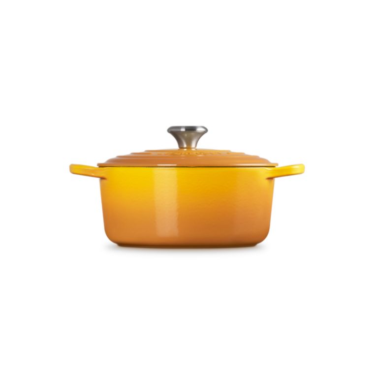 LE CREUSET Cocotte Round Evolution 24cm Nectar Vitrified Cast Iron