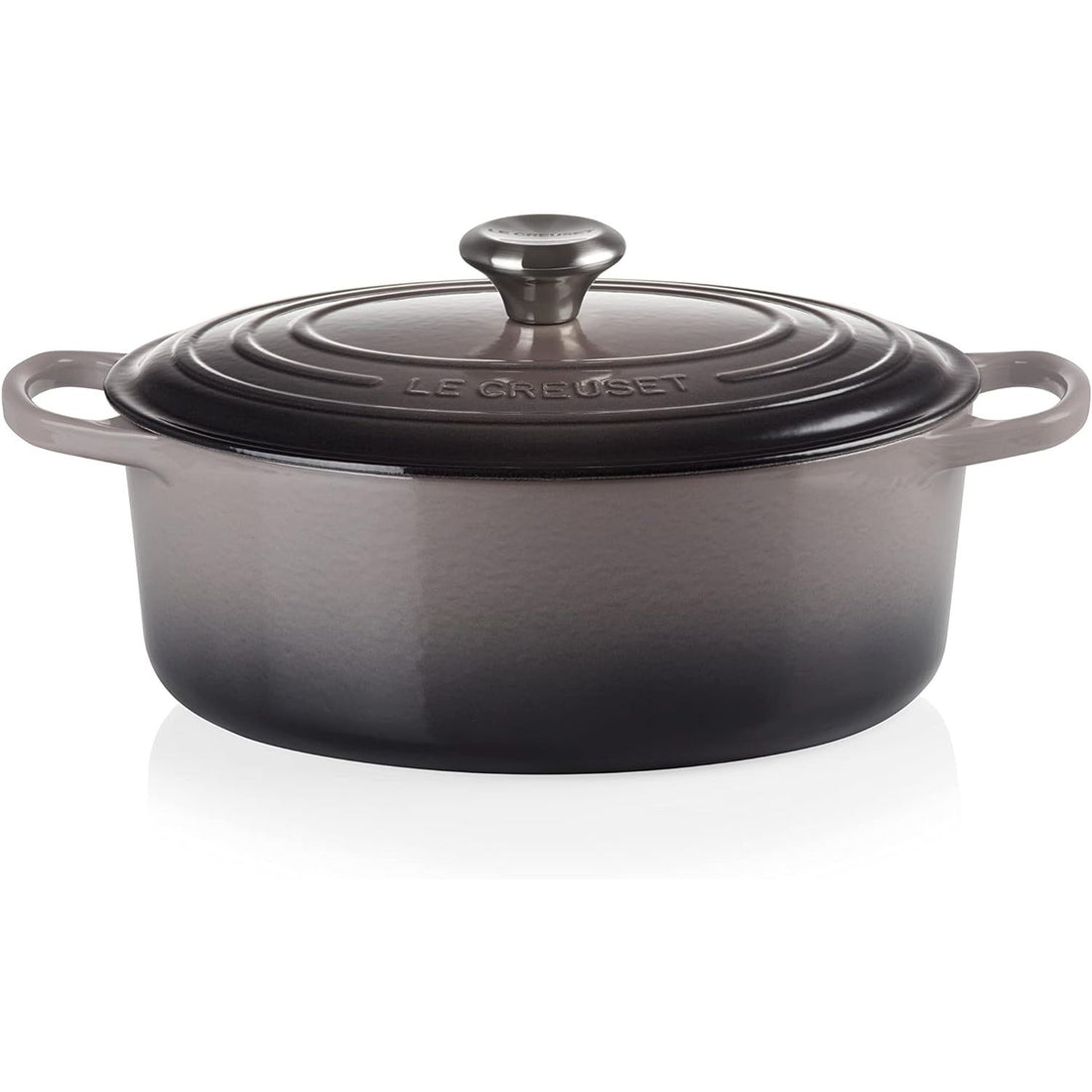 LE CREUSET Cocotte Ovale Evolution 29cm Flint Ghisa Vetrificata