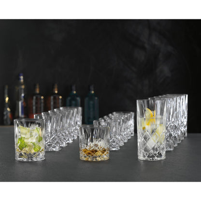 NACHTMANN Noblesse Set 18 Pieces Long Drink Whiskey Sof Crystal Glass