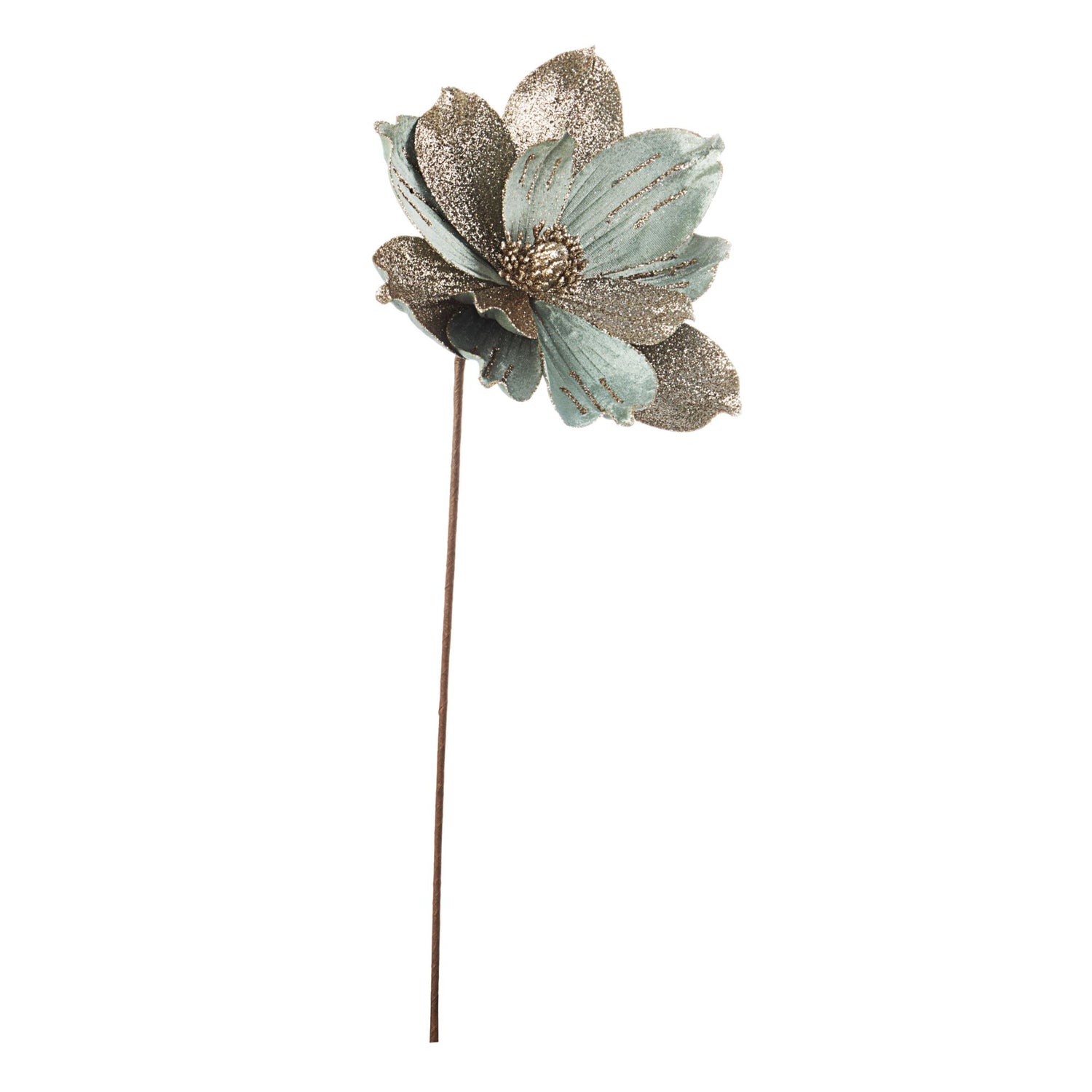 BIZZOTTO Branch Christmas Decoration Lilith Green Gold 50cm