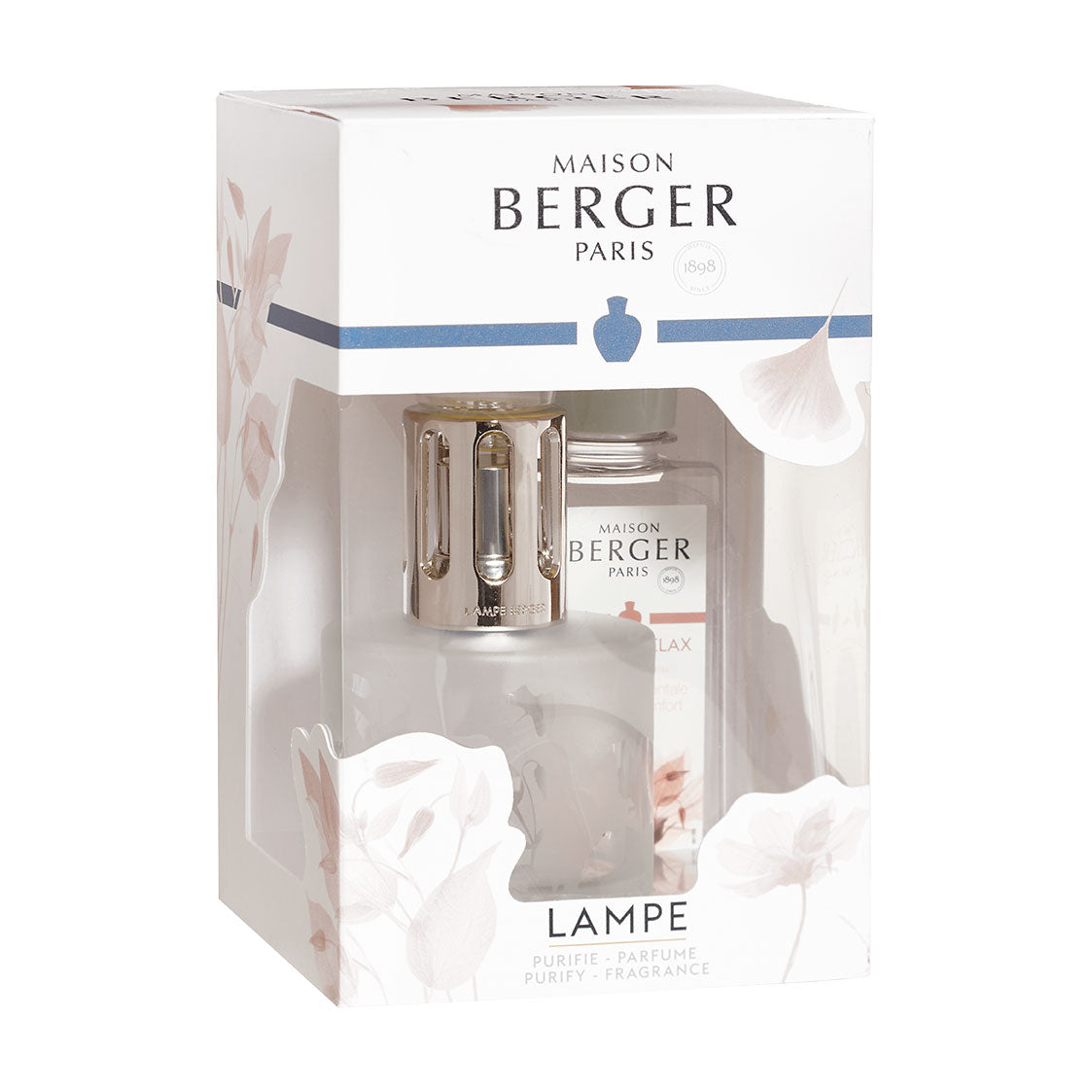 LAMPE BERGER Lampada Catalitica Aroma Relax con Flacone 250ml Relax (Dolcezza Orientale)