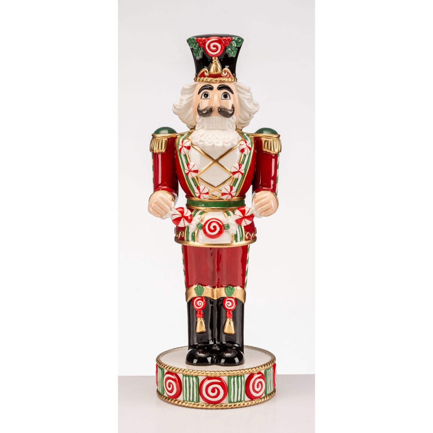 FITZ &amp;amp; FLOYD Nutcracker Soldier 43cm Christmas Decoration Porcelain