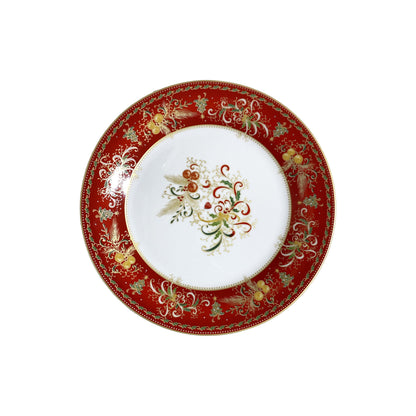 PALAIS ROYAL Table Service Plates Set 18 Pieces in Porcelain Christmas Table