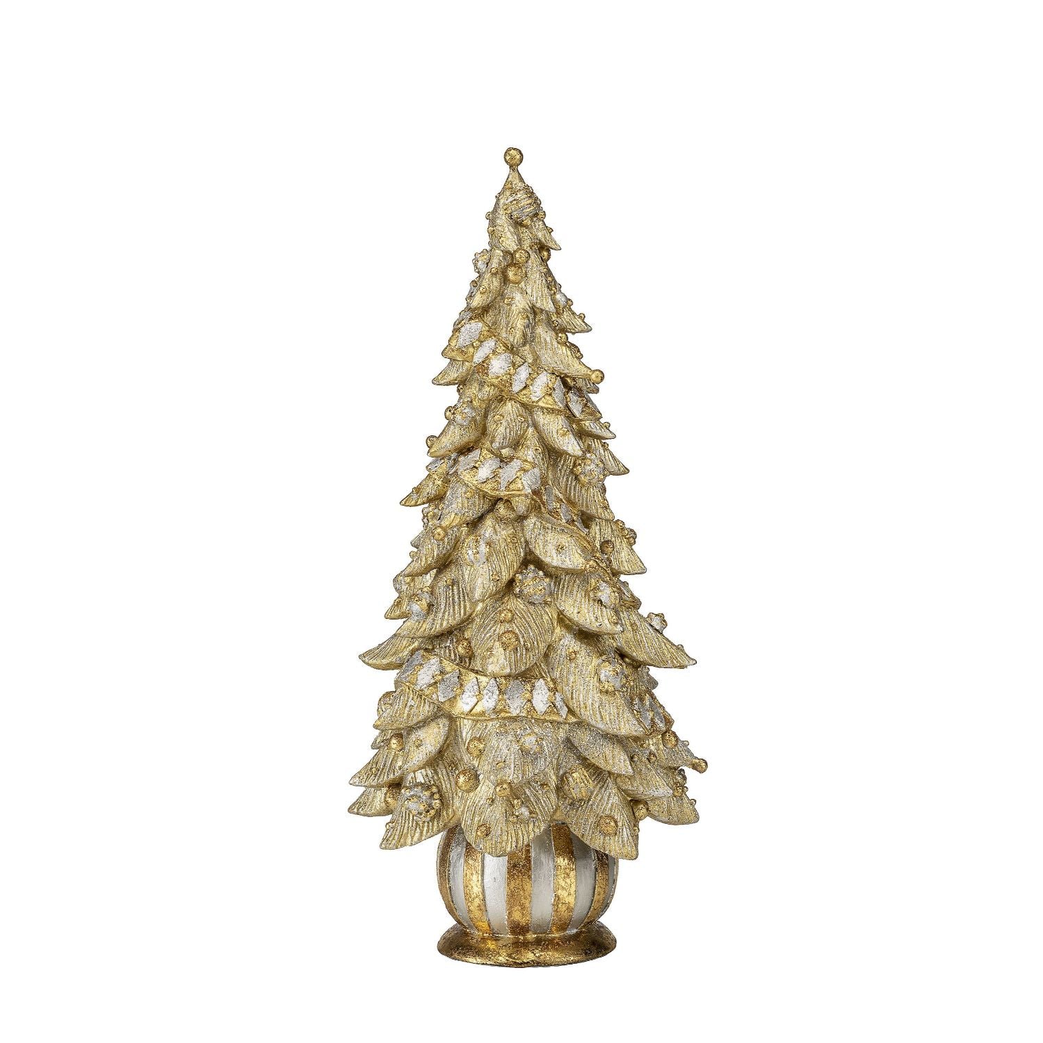 PALAIS ROYAL Polyresin Christmas Tree 33cm Christmas Decoration