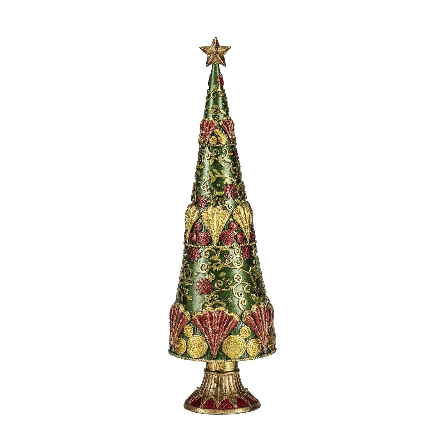 PALAIS ROYAL Albero di Natale in Poliresina 33cm Decorazione di Natale